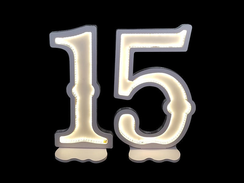 15 LED