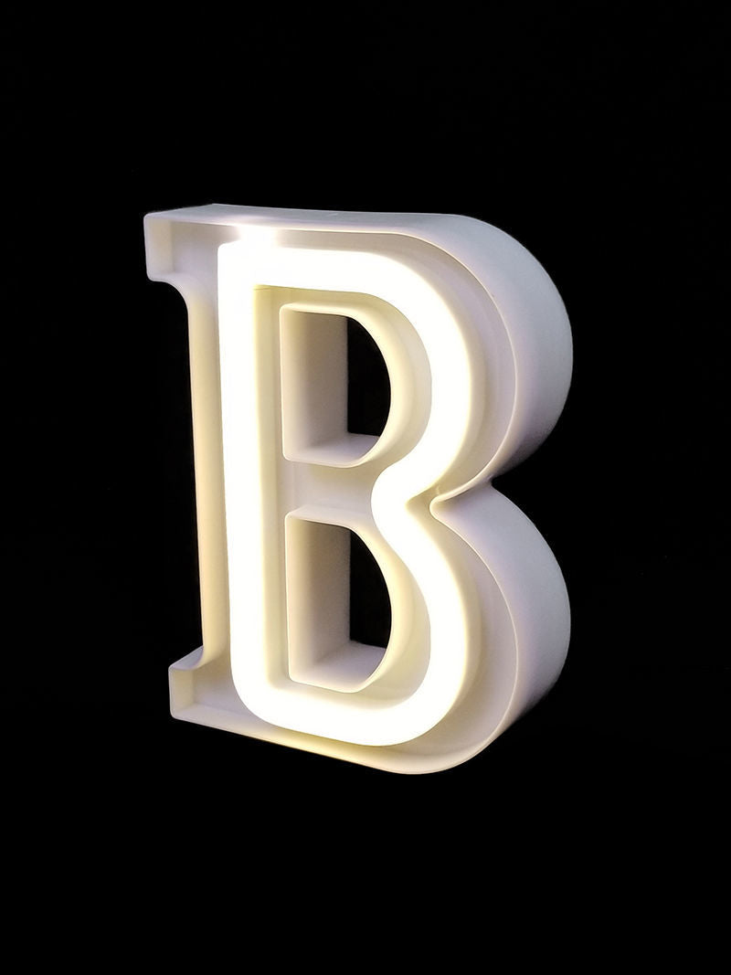B