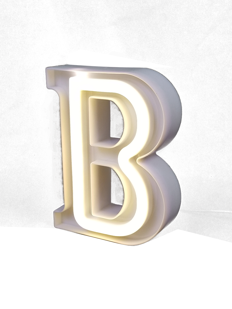 B