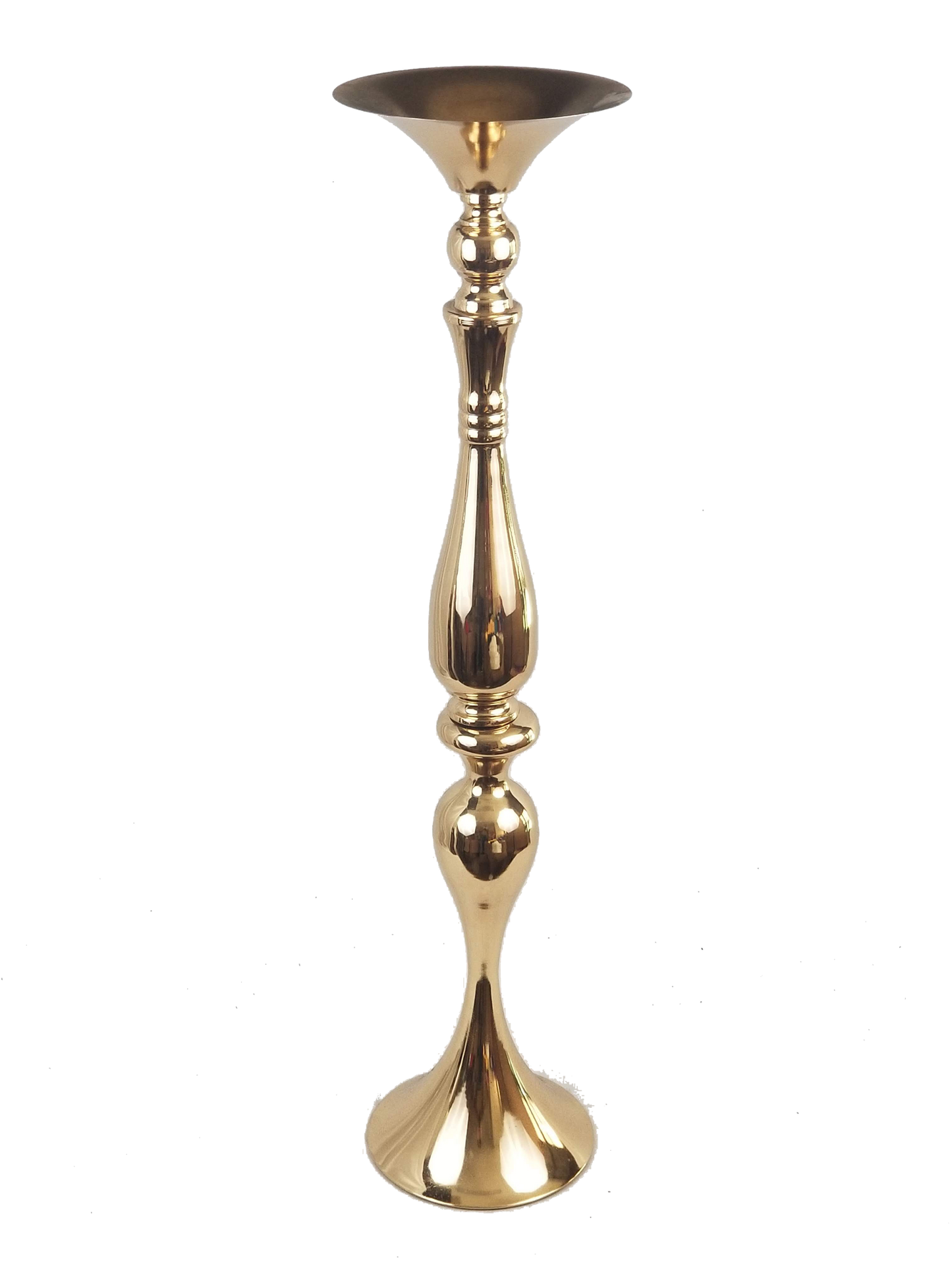 HT272 - Metal Gold Mermaid Flower Stand 31"