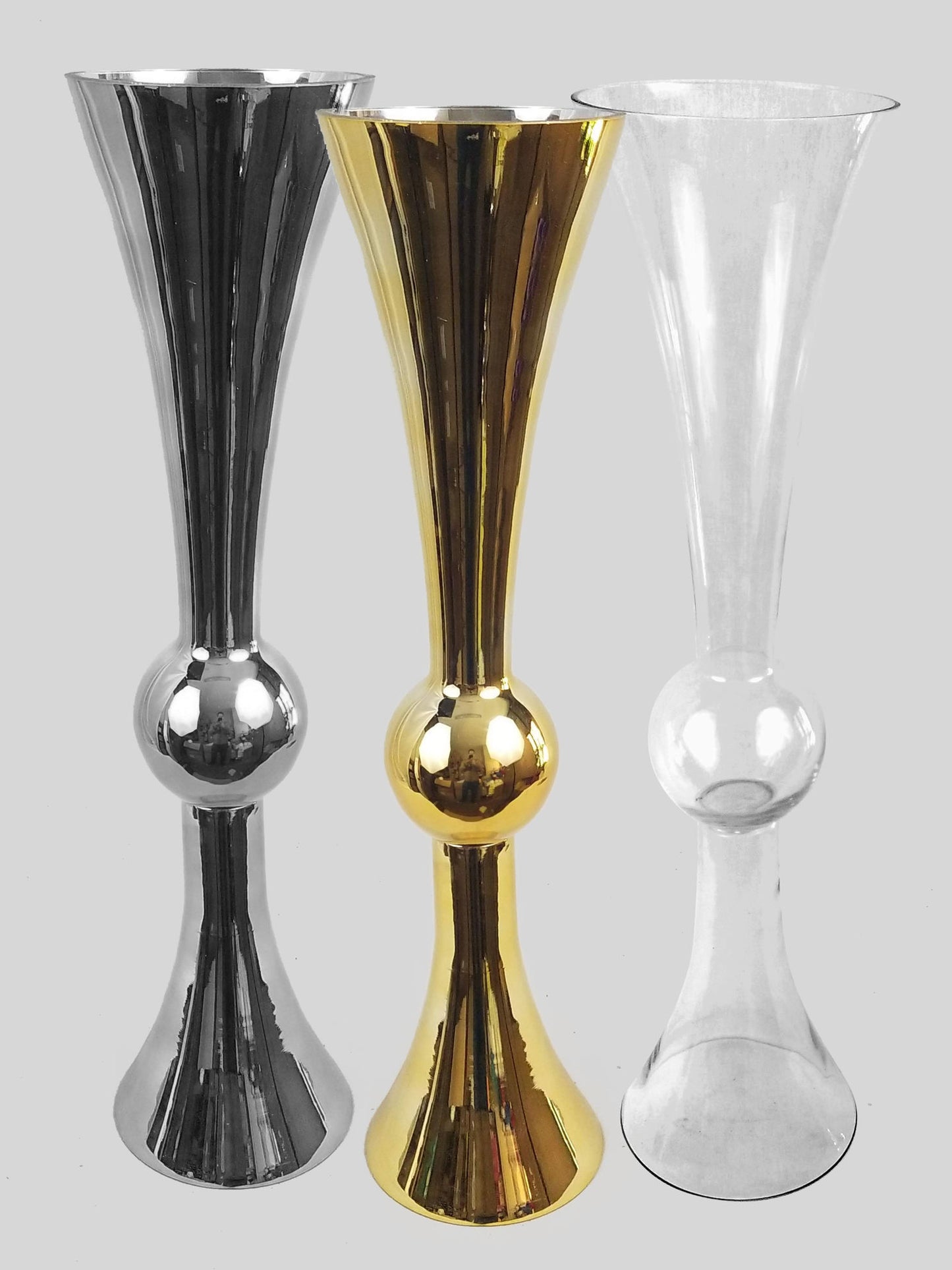 BV1208 - Reversible Trumpet Glass Vases 29"