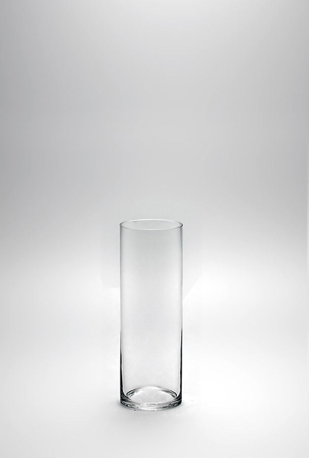 CY0408 - Cylinder Vase 4" Opening 8" Tall