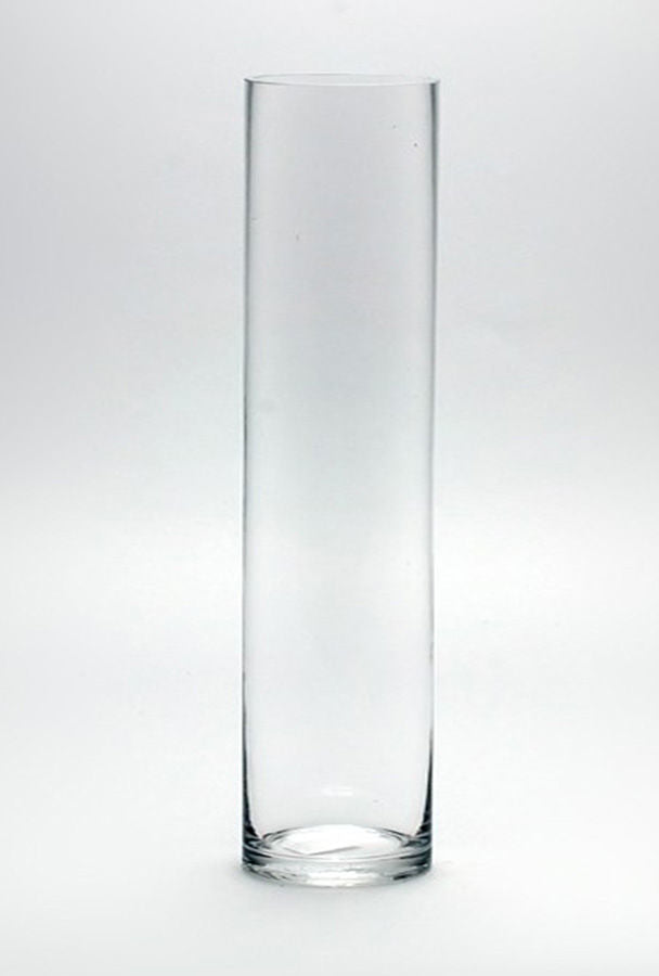 CY0524 - Cylinder Vase 5" Opening 24" Tall