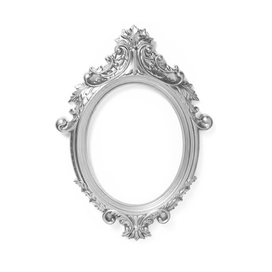 PF1510 - Silver Plastic Frame Photo Prop Set