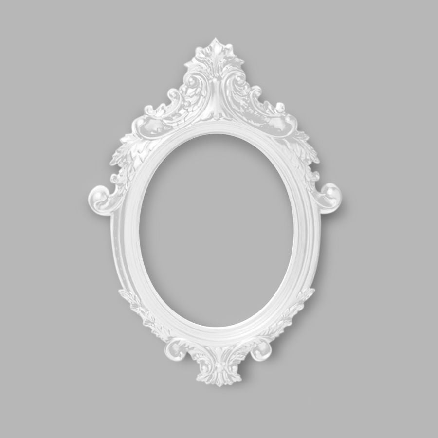 PF1510 - White Plastic Frame Photo Prop Set