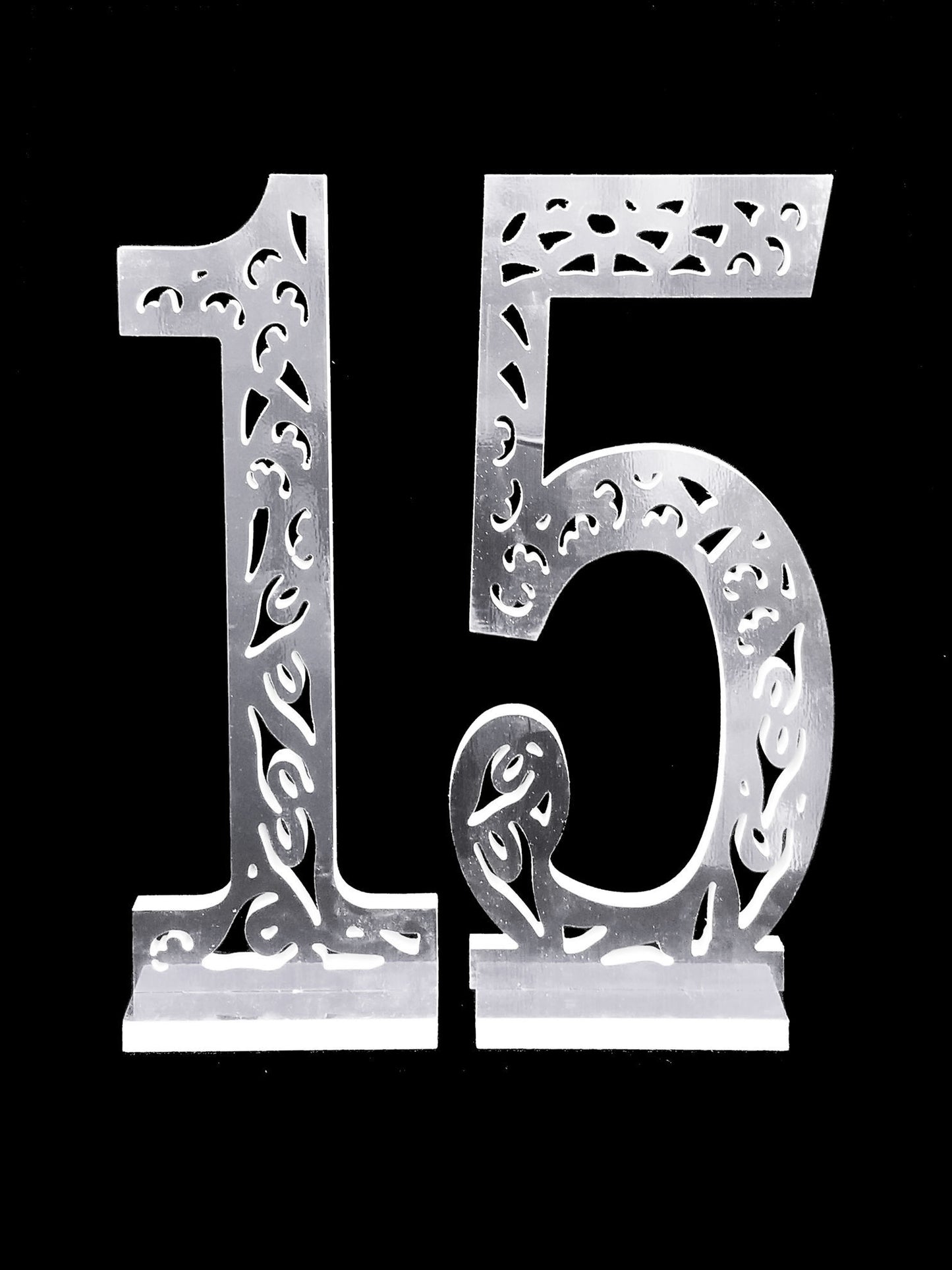 15 Silver Qunceanera PVC Foam-Board Sign