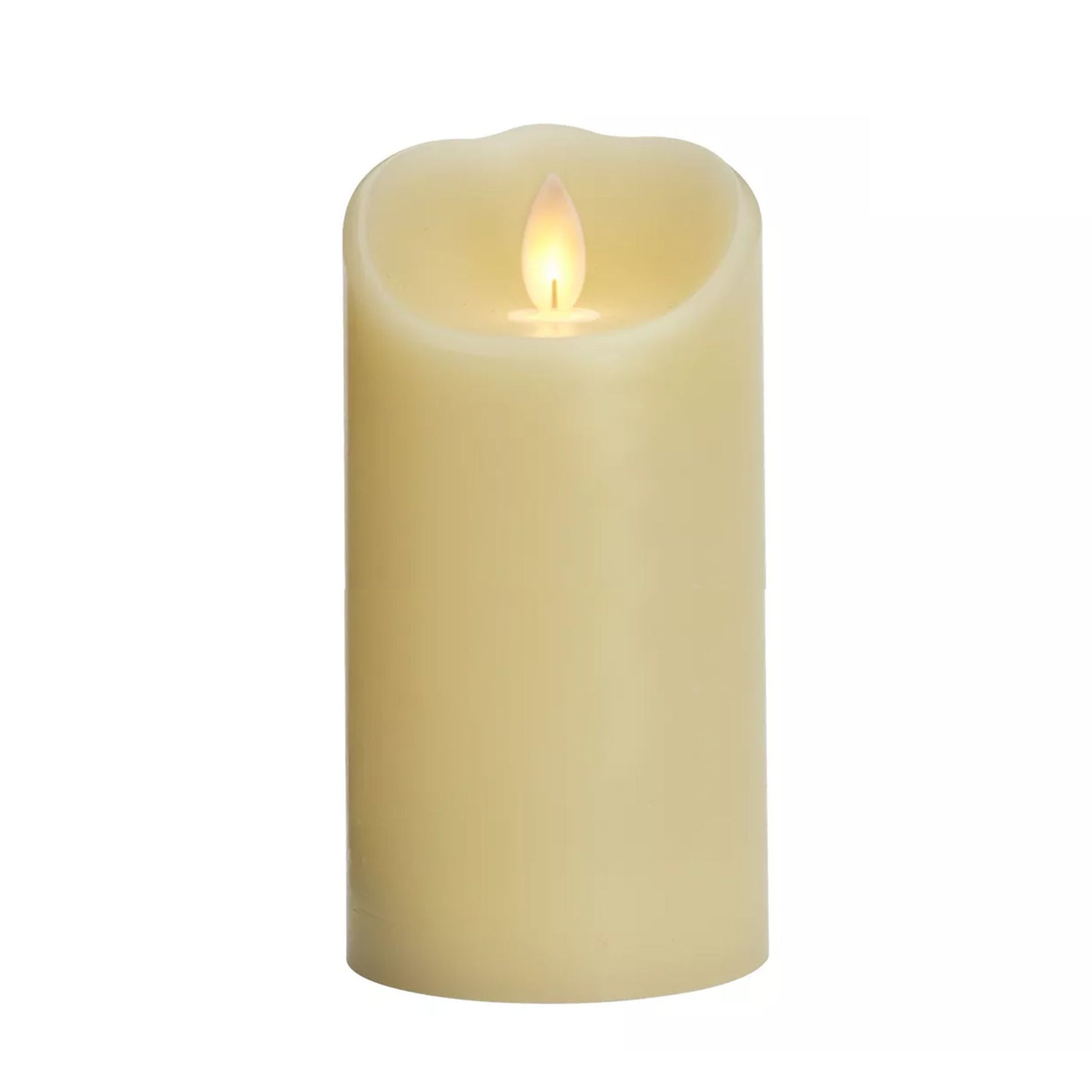 LED 6B -6"LED Battery Plastic Flickering Wick Candle
