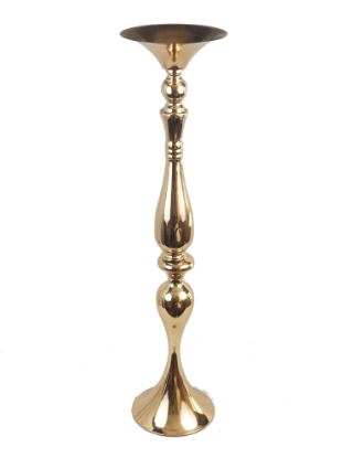 Picture of HT272 - Metal Gold Mermaid Flower Stand 31"