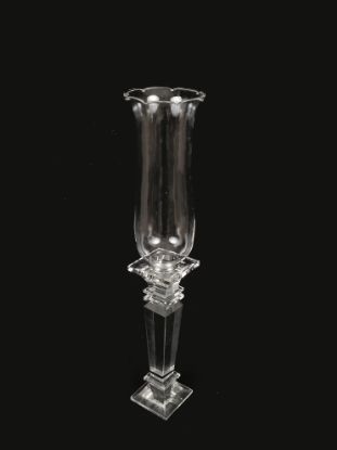 Picture of CCH0236-M - Hurricane Taper Crystal Glass Candle Holder 18"
