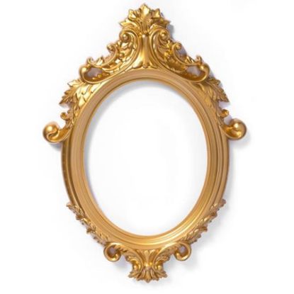 Picture of PF1511 - Gold Plastic Frame Photo Prop Set