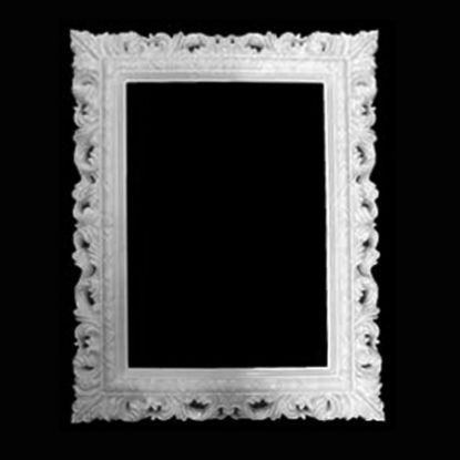 Picture of PF1513 - White Plastic Square Frame Photo Prop Set