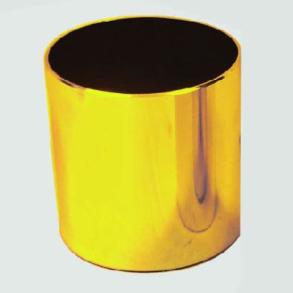 Picture of ACY5 GD - 5" Gold Square Acrylic Decorative Vase