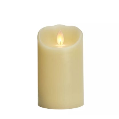 Picture of LED 5B -5"LED Battery Plastic Flickering Wick Candle
