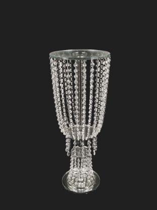 Picture of CH5206 - 26" Tall Crystal Garland Chandelier Stand