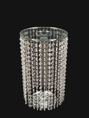 Picture of CCH4628 - 16" Tall Crystal Garland Chandelier Stand