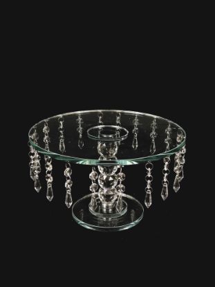 Picture of CS5101 - 7" Tall Round Crystal Stand