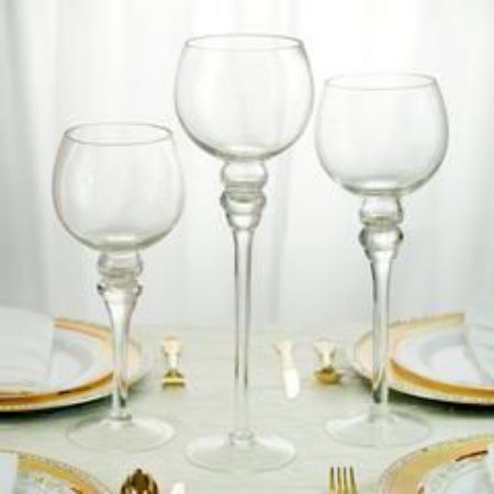 Picture for category Long Stem Glass Candle Holders