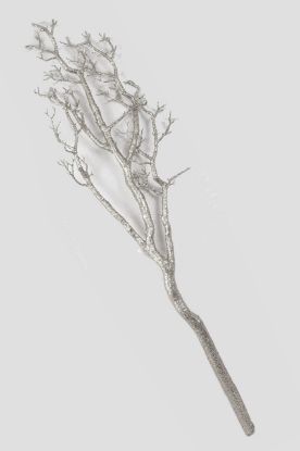 Picture of AD384 -  Silver 60"Glitter Tree Branches