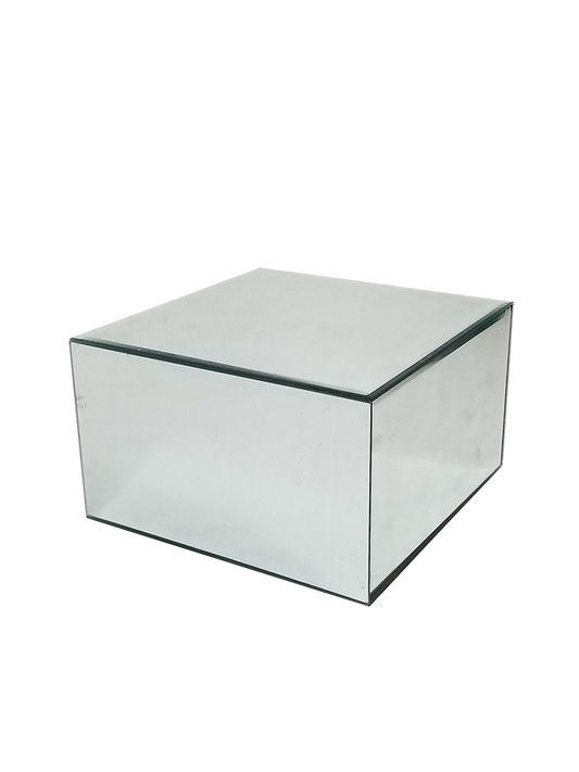 MRD-3451 - Mirror Box Cake Stand H 6" x W 10"