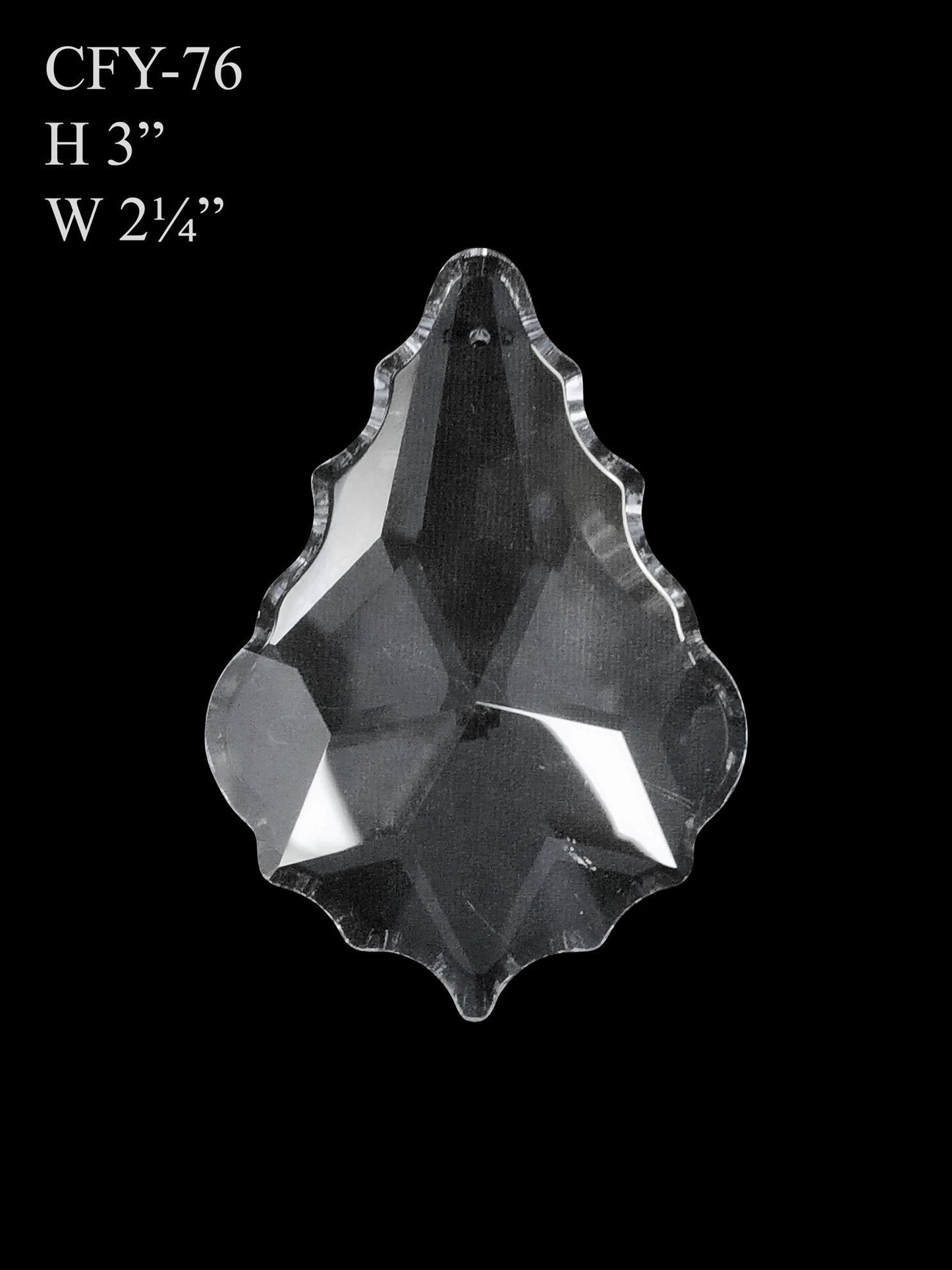 CFY-76 - Maple Leaf (L) Pendant Suncatcher