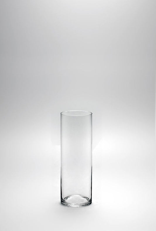 CY0408 - Cylinder Vase 4" Opening  8" Tall