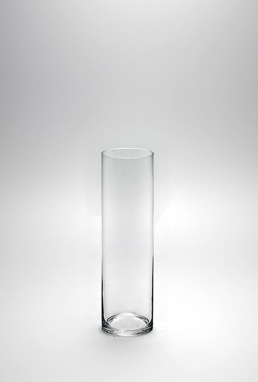 CY0412 - Cylinder Vase 4" Opening  12" Tall