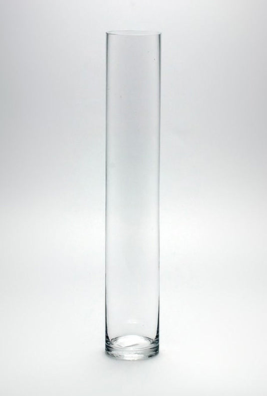 CY0424 - Cylinder Vase 4" Opening  24" Tall