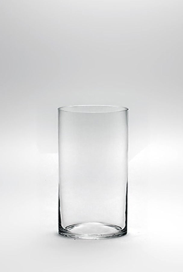 CY0612 - Cylinder Vase 6" Opening  12" Tall