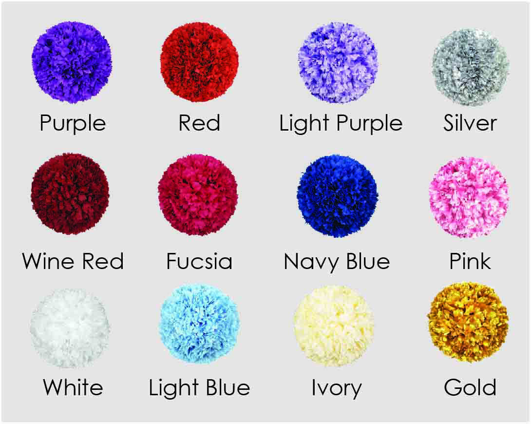 SF2600 - 14" Flower Ball - Pomander Kissing Ball