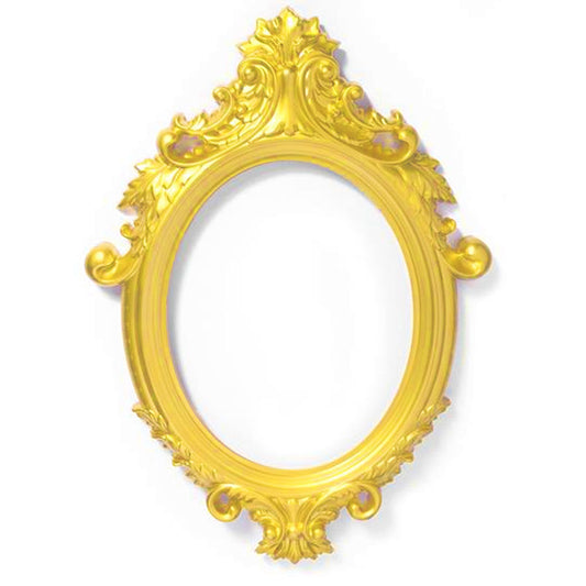 PF1511 - Yellow Plastic Frame Photo Prop Set