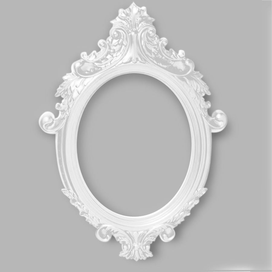 PF1511 - White Plastic Frame Photo Prop Set
