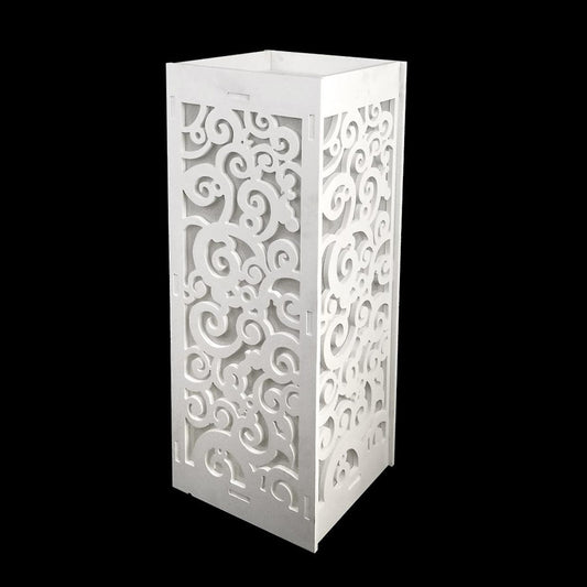 FX-50 23.5" White Laser Cut PCV Foam Pedestal Accent Piece