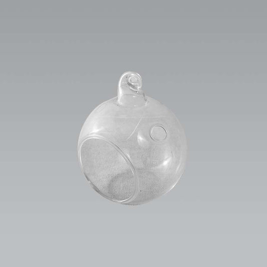 CH060 - 2" Glass Terrarium Globe Hanging Plant Holders