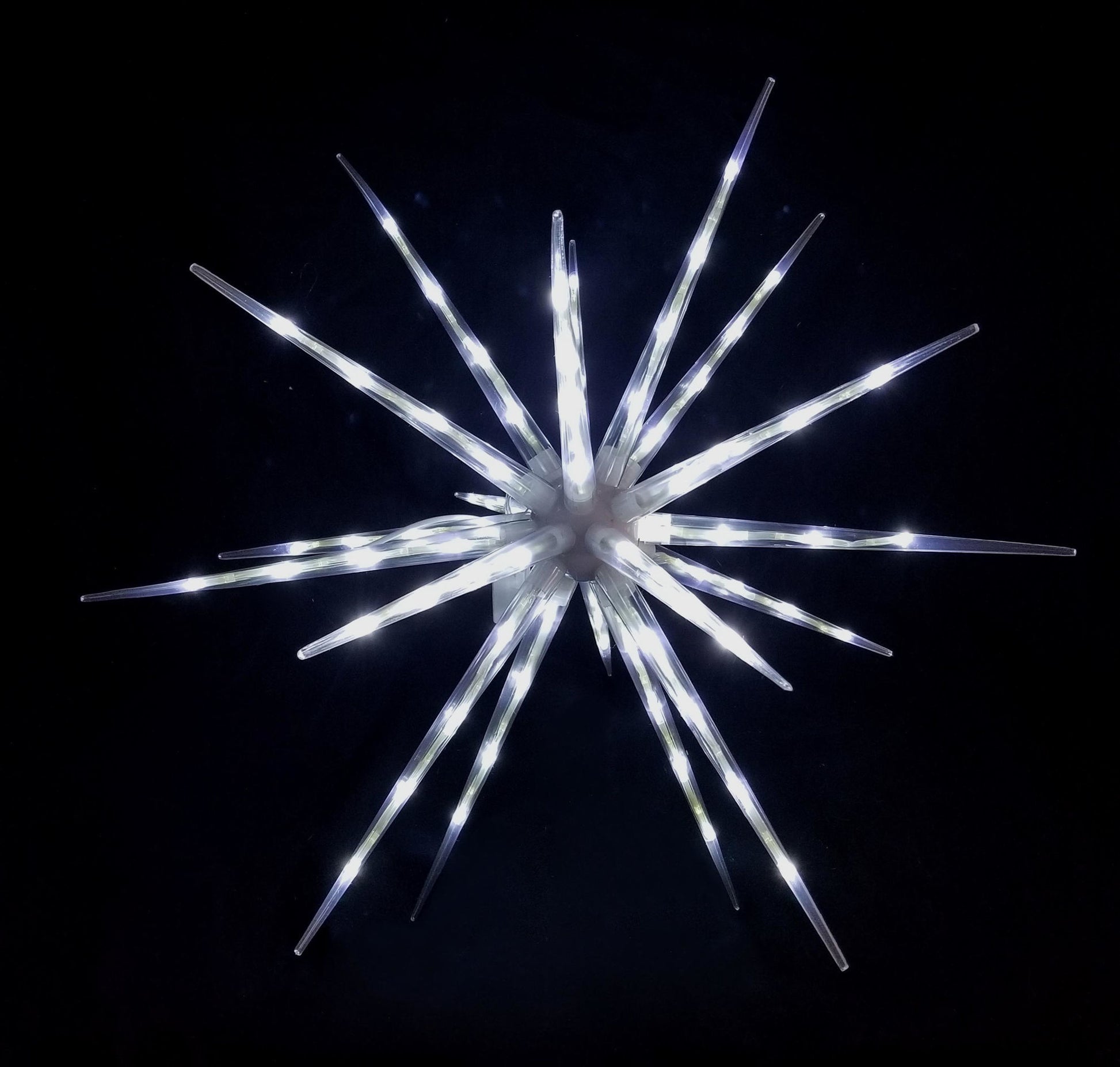 LEDST01 WT - 24" LED Star White Color Decor