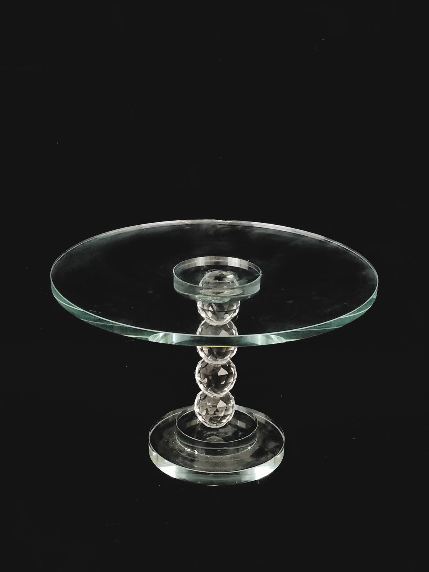 CS5100 - 7" Tall Round Crystal Stand