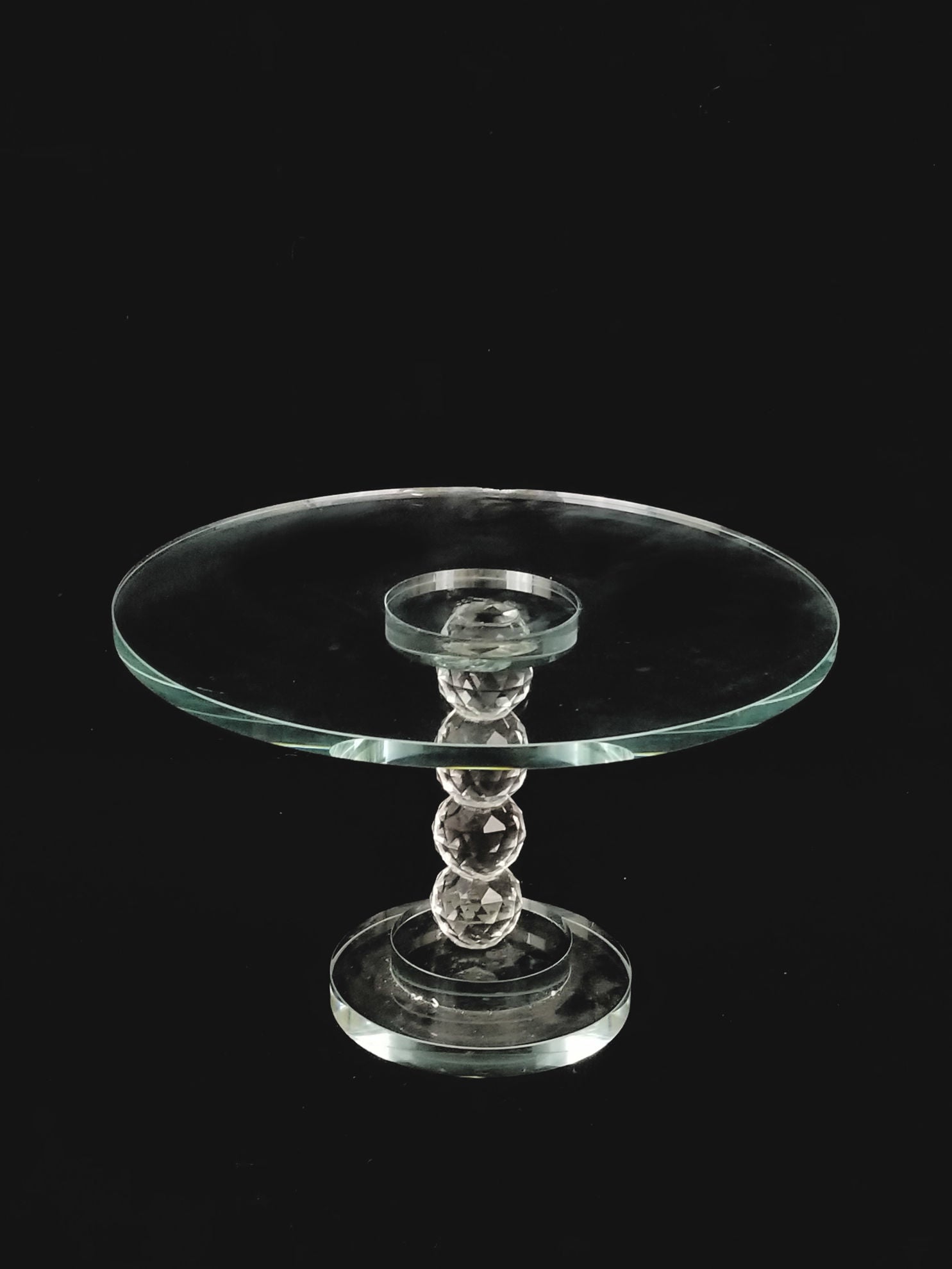 CS5100 - 7" Tall Round Crystal Stand