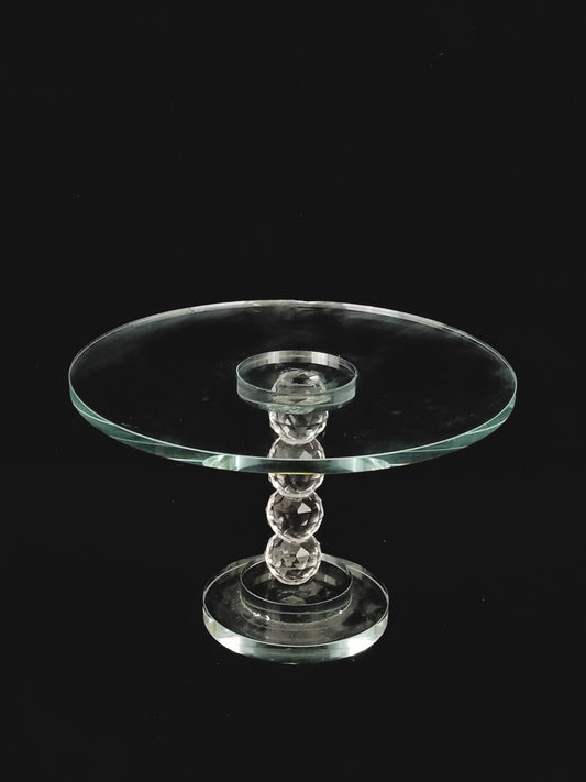 CS5100 - 7" Tall Round Crystal Stand
