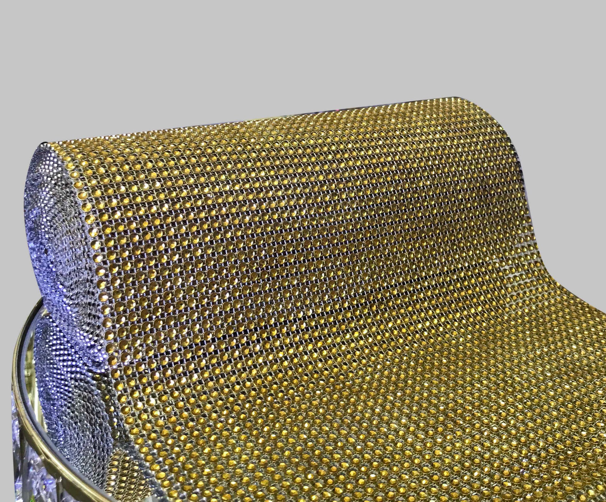 8022- 10" x 5 yard Diamond Crystal Ribbon Wrap Roll