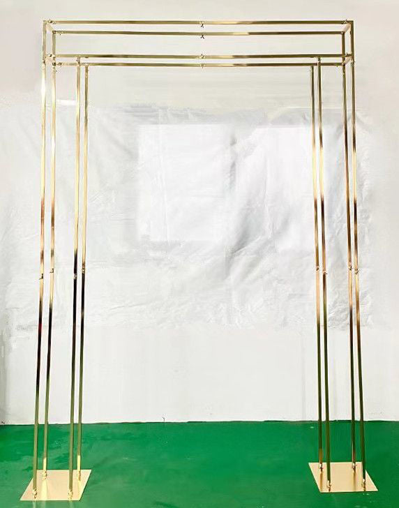 6997GD - Gold Metal Square Arch