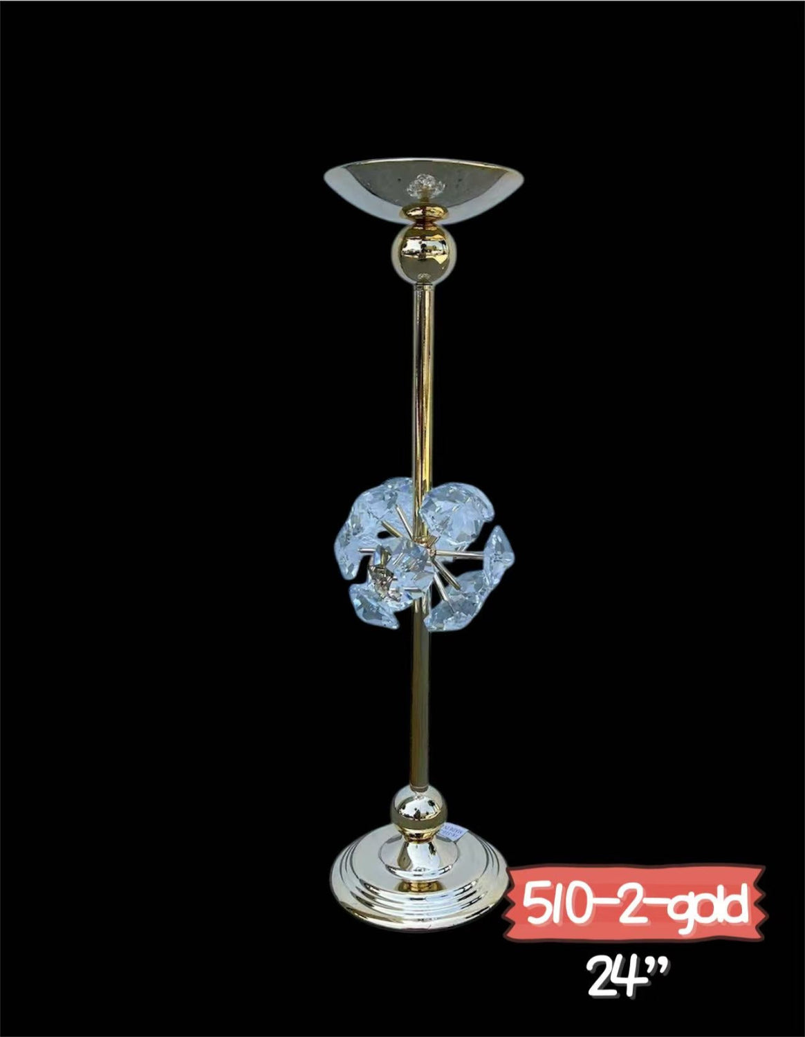 Gold Flower risers – LA Event Decor Supply