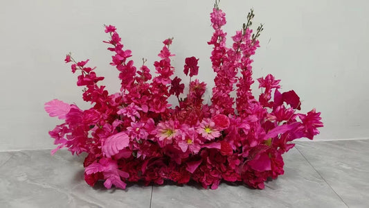 Artificial Flower Panel:  red rose