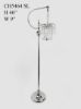 Picture of CH5464 Silver - Tall Hanging Candle Holder with Crystal Pendant 46"