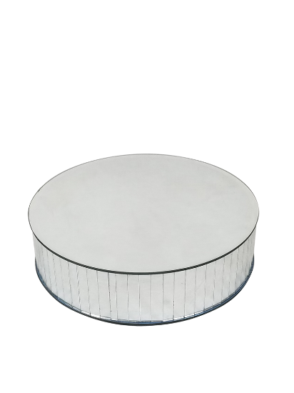 Picture of MRD-3456 - Round Mirror Box Cake Stand H 3" x W 12"