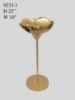 Picture of 9233-1 Metal Rose Shape Flower Stand Set  17"/22"