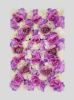 Picture of FL4060-1 - Purple+Red Silk Rose & Hydrangea Flower Wall Mat Panel 24"
