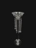 Picture of CH8153-S - Premium Glass Crystal Pillar Candle and Flower Holder 22.5"