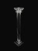 Picture of CCH8157-L - Premium Glass Crystal Pillar Candle Holder 18"