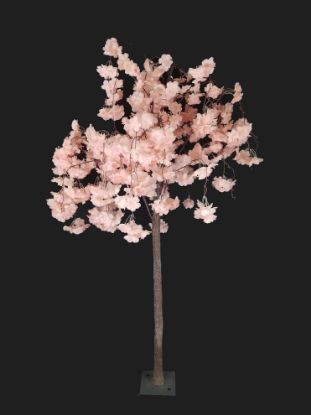 Picture of SLTMB17-8 Pink Tall Artificial Cherry Bloom Tabletop Centerpieces Tree 68"