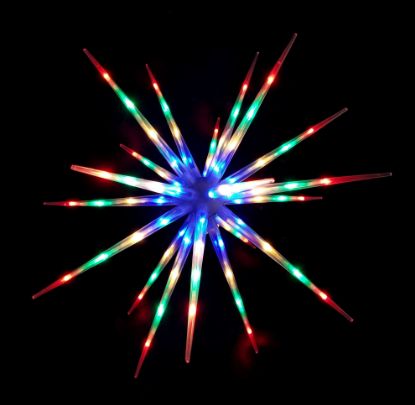 Picture of LEDST01 RGB - 24" LED Star Multi Color Color Decor