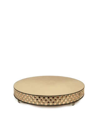 Picture of 1711202 GD - Gold RoundMirror Cake Stand 16"